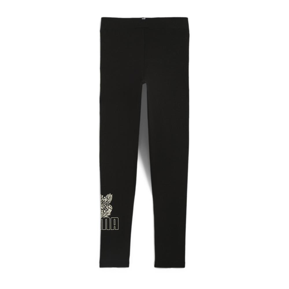 Legging Noir Fille Puma Tropicat vue 2