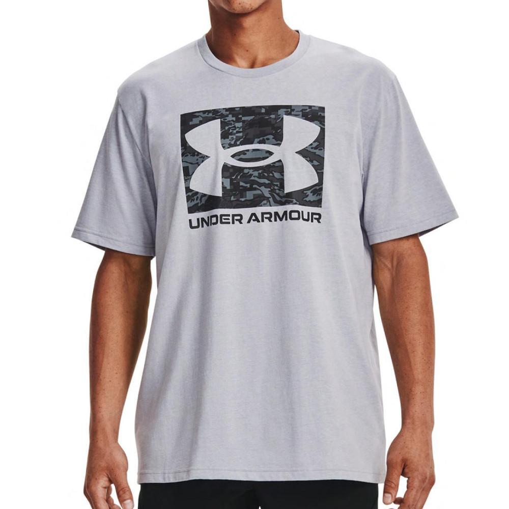 T-shirt Gris Homme Under Armour Camo pas cher