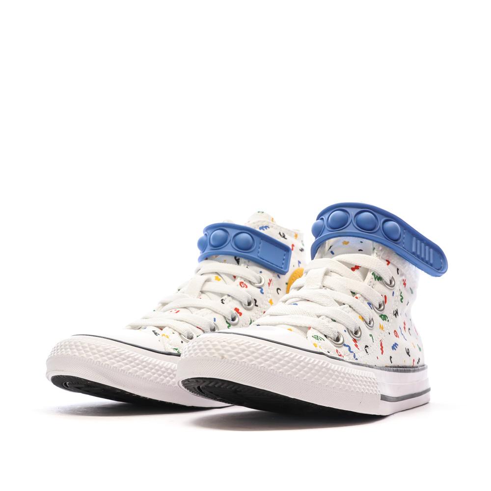 Baskets Blanches Garçon Converse Easy vue 6