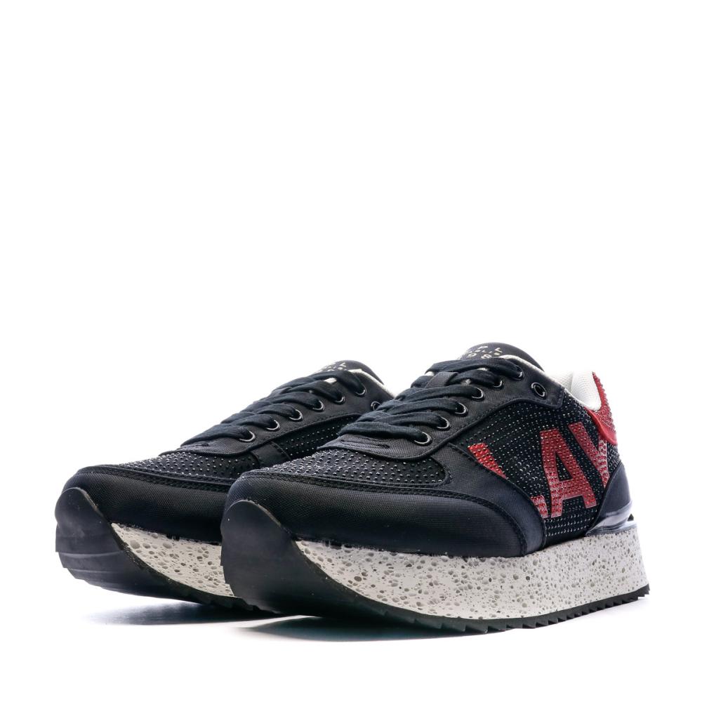 Baskets Noir/Rouge Femme Replay Penny vue 6