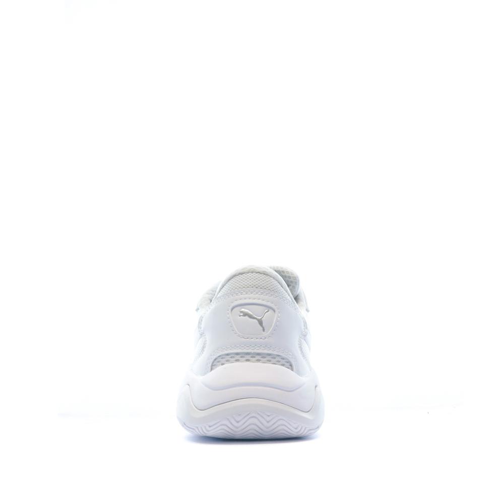 Baskets blanches homme/garçon Puma Storm Origin vue 3