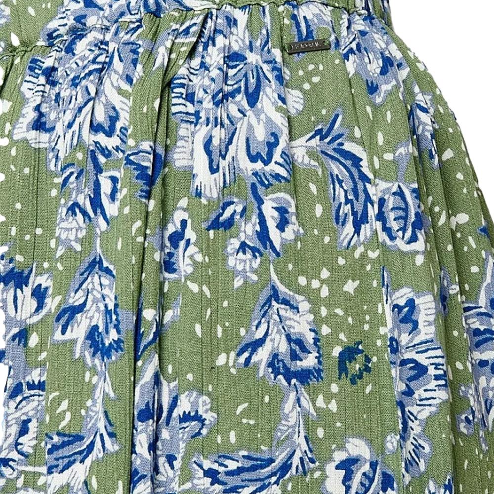 Women's Green/Blue Skirt Kaki Kaporal SALTY Photo of the Espace des Marques %store% store - view of %key%