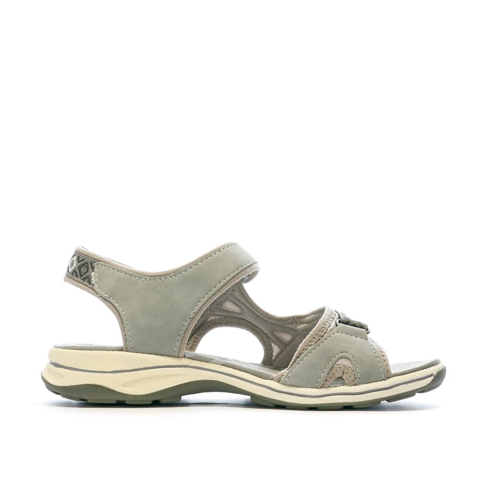 Sandales Grises Femme RELIFE Hubert vue 2