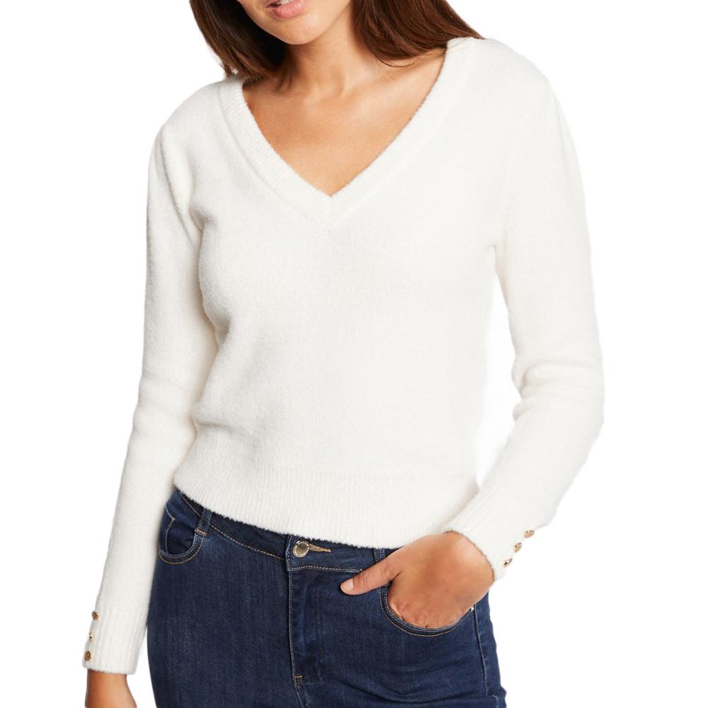 Pull Écru Femme Morgan Frifri pas cher
