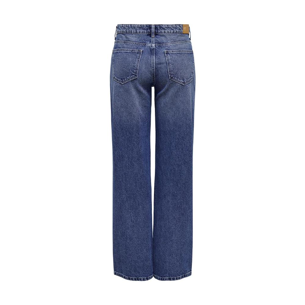 Jean Droit Bleu Femme Only Carla vue 2