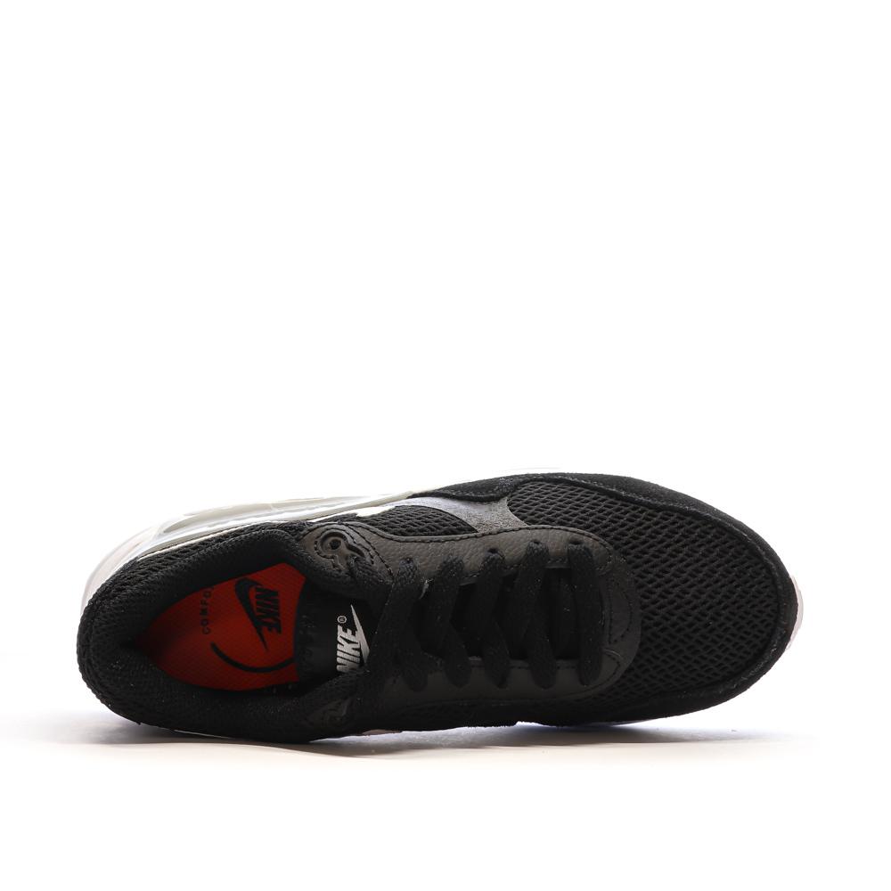 Baskets Noires/Oranges Femme Nike Air Max Systm vue 4