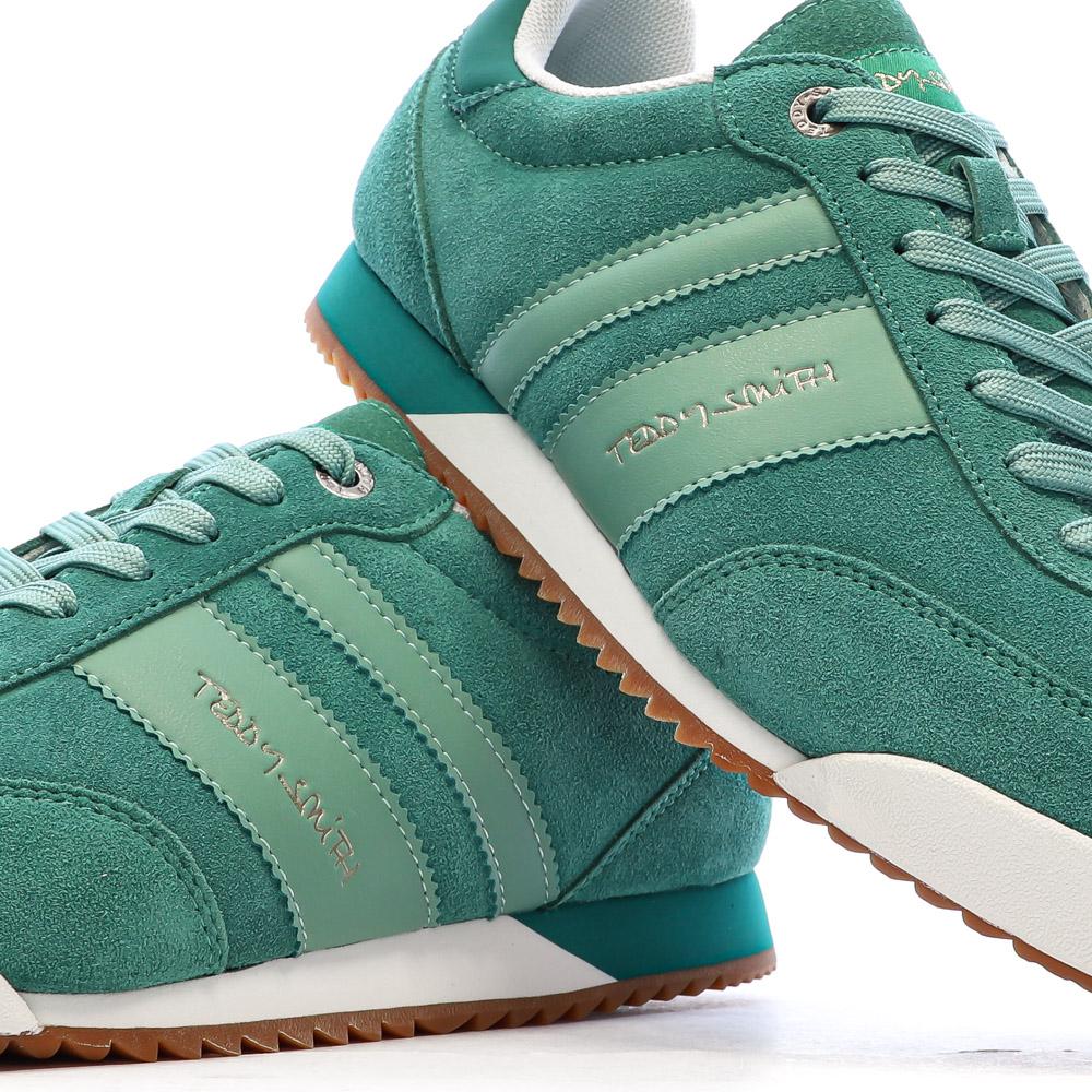 Green Men's Sneakers Teddy Smith Serraje Photo of the Espace des Marques %store% store - view of %key%