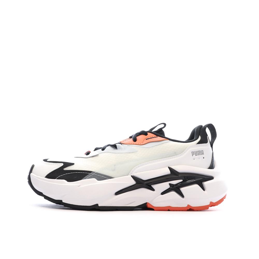 Baskets Blanches/Noires Femme Puma Spina pas cher