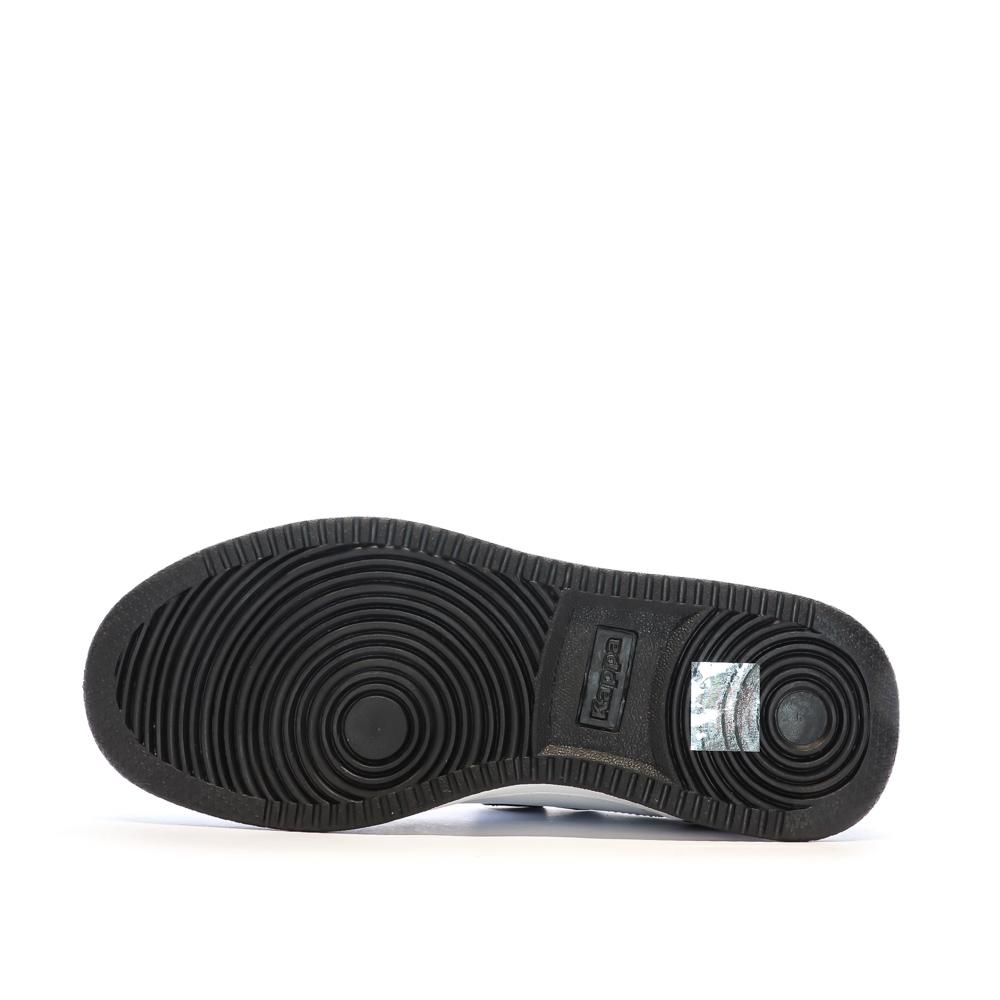Baskets Noires/Blanches Garçon Kappa Malone vue 5