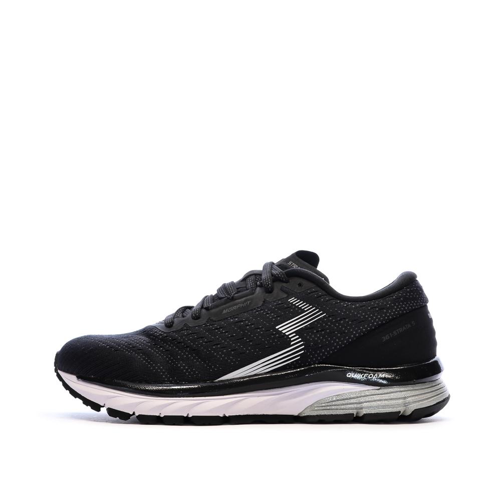 Chaussures de Running Noir Femme 361° Strata 5 pas cher