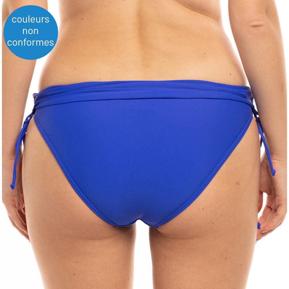 Bas de Bikini à Motifs Noir Femme Sun Project Haute vue 2