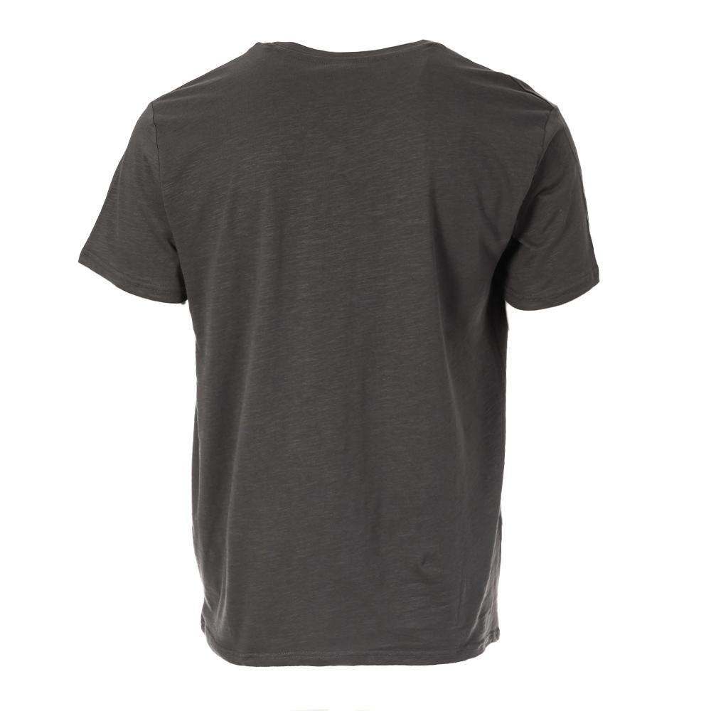 T-Shirt Schwarz Mann No Publik Flamme Ansicht 2