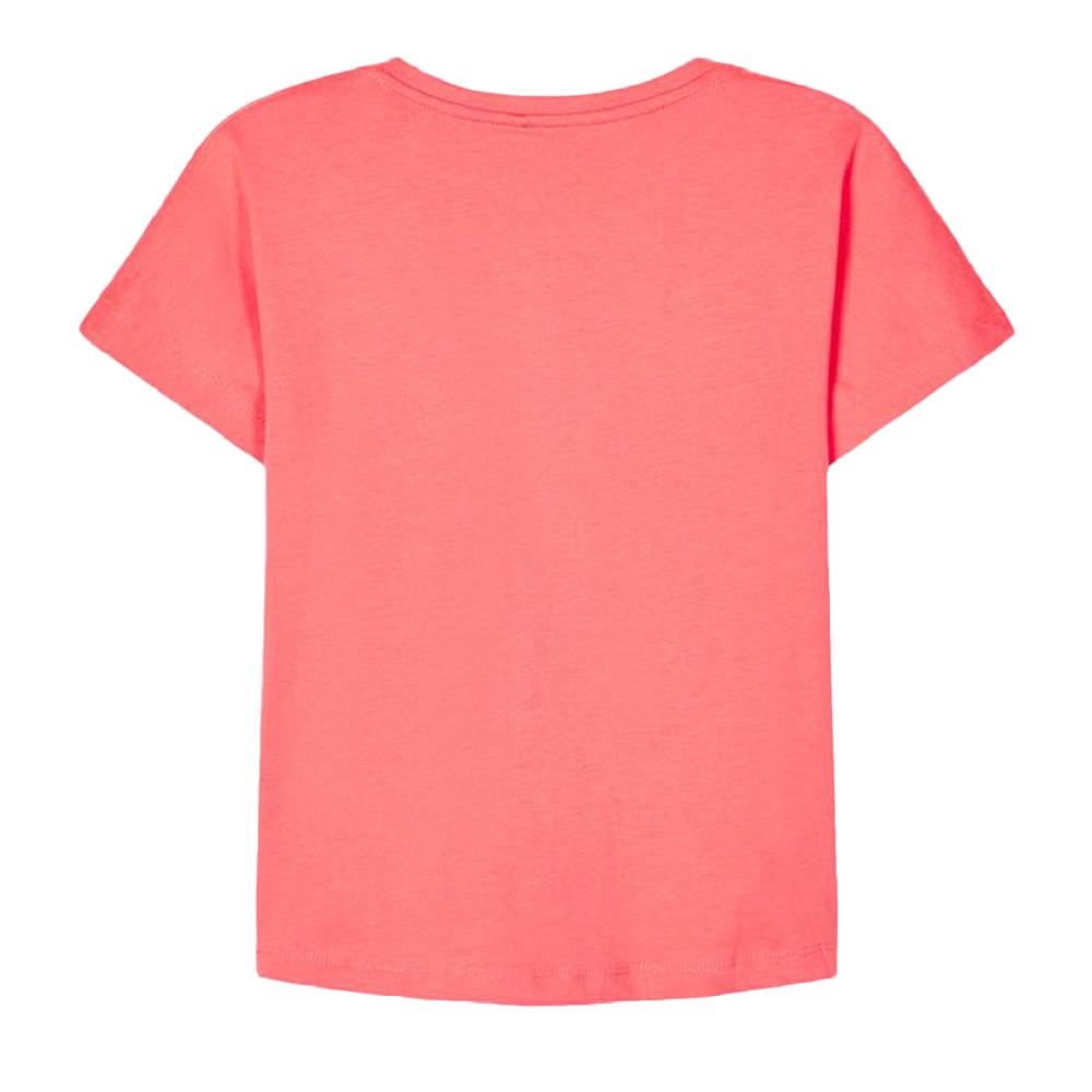 T-shirt Rose Fille Name It Tixy vue 2