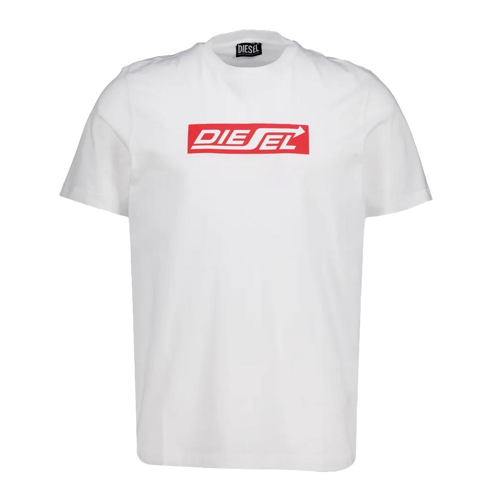T-shirt Blanc Homme Diesel T-Just pas cher