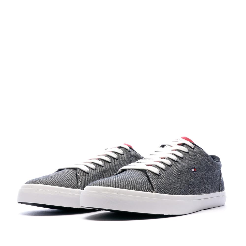 Chaussures en toile Grises Homme Tommy Hilfiger Chambray vue 6