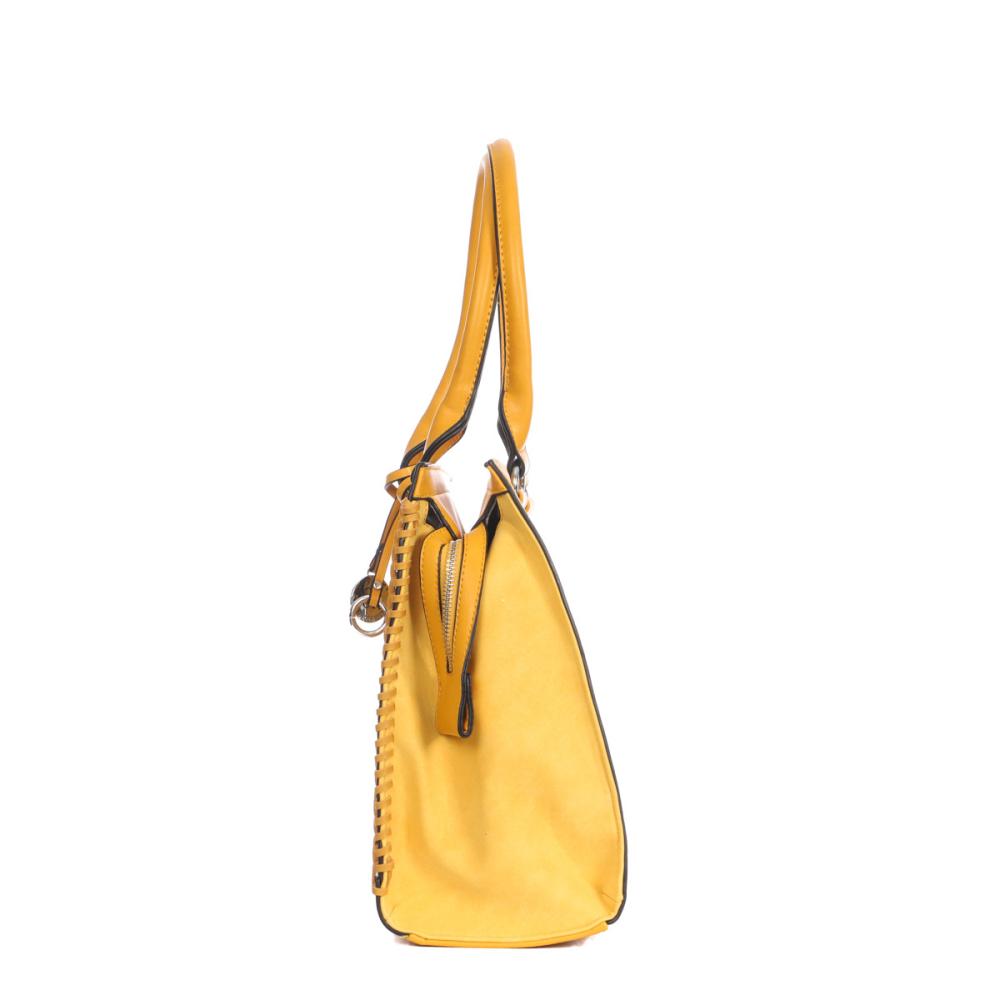Sac à main Jaune Femme Georges Rech Rosa vue 3