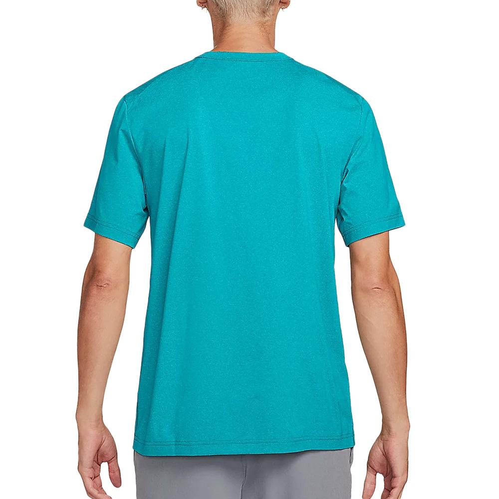 T-shirt Bleu/Vert Homme Nike Hyverse vue 2