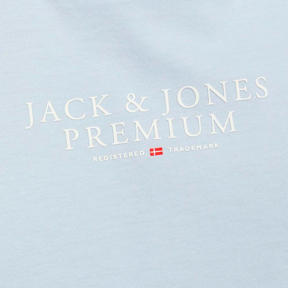 T-shirt Bleu Homme Jack & Jones Bluarchie vue 3