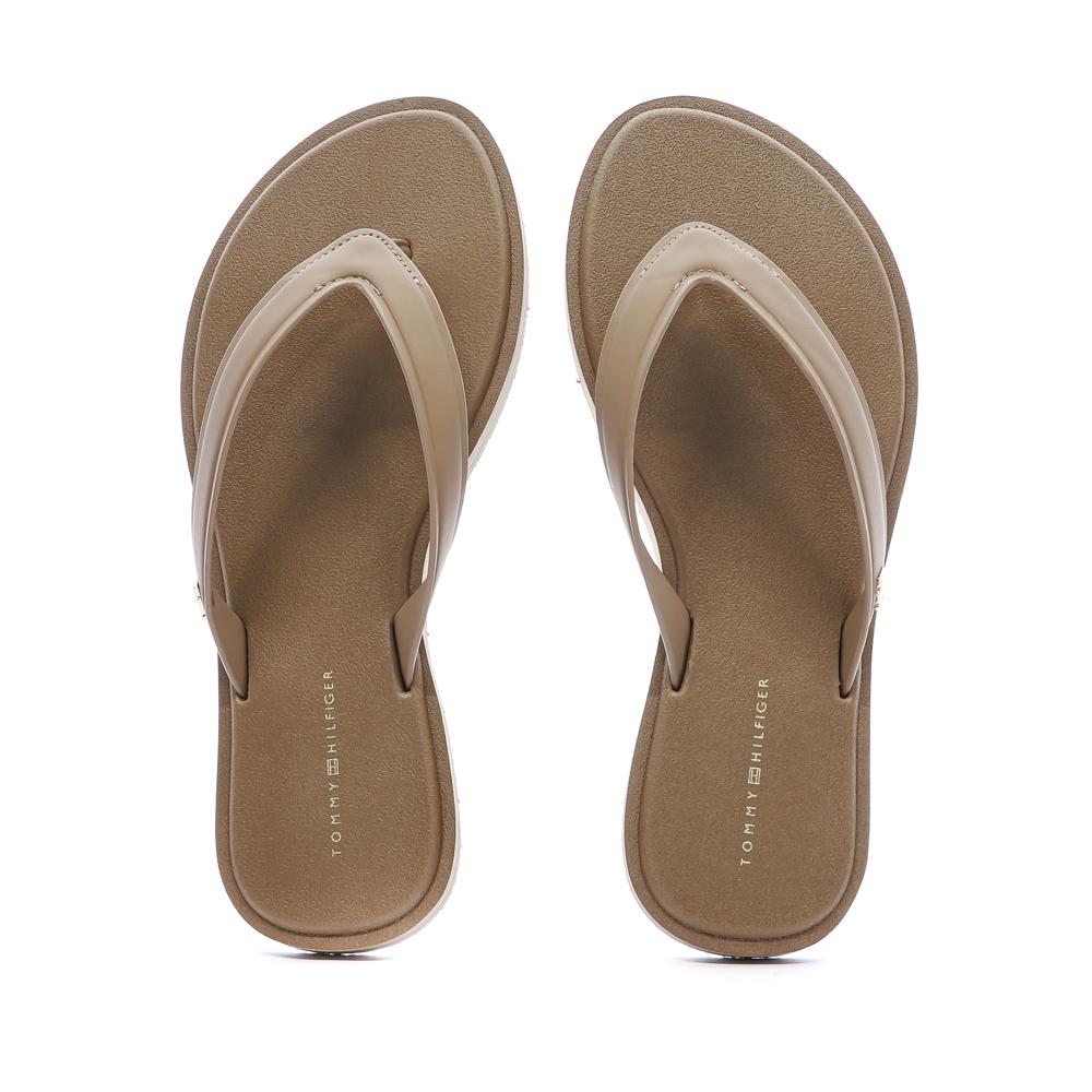 Tongs Beige Femme Tommy Hilfiger Scandi Premium vue 3