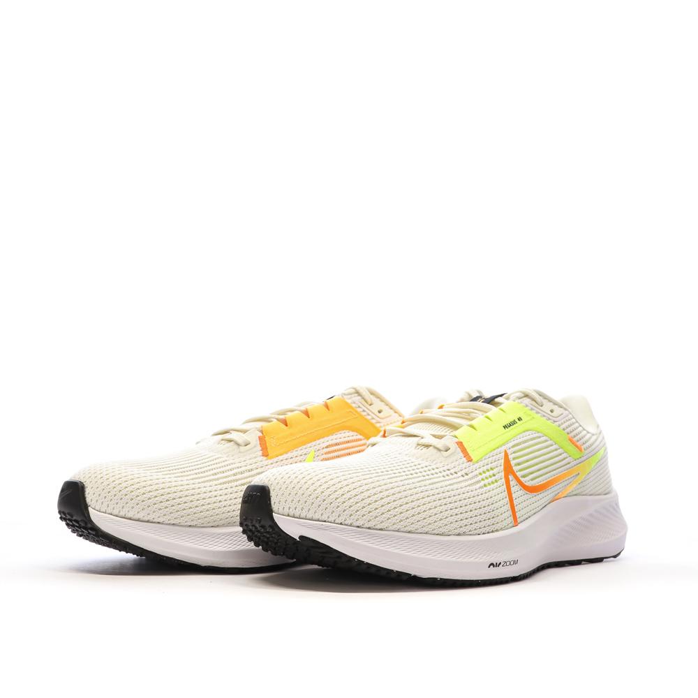 Chaussures de Running Blanc/Jaune Homme Nike Air Zoom Pegasus 40 vue 6