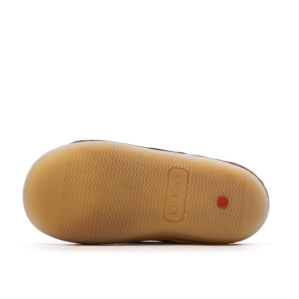 Baskets Camel Garçon Kickers Soniza vue 5