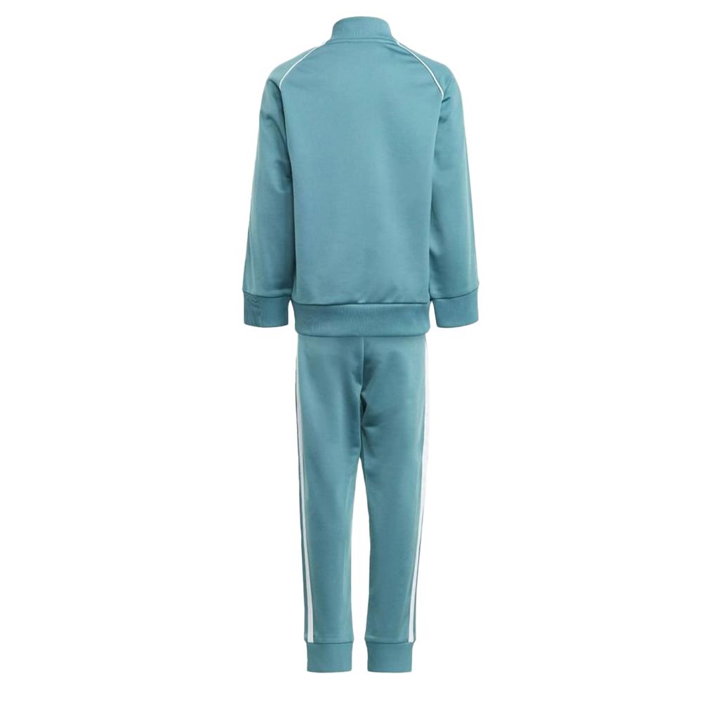 Survêtement Vert Garçon Adidas IJ5494 vue 2