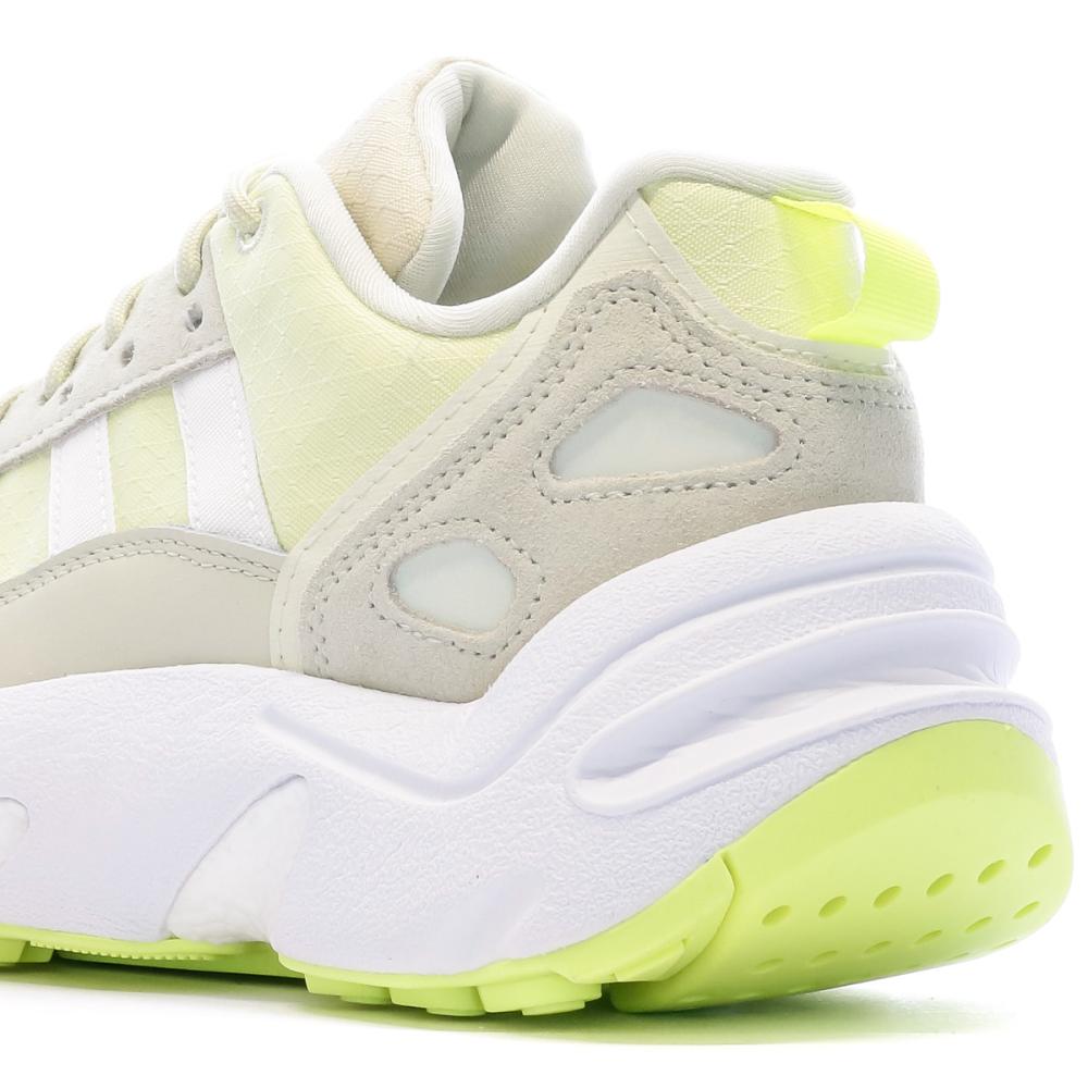 Baskets Écru/Jaune Femme Adidas Zx 22 Boost vue 7