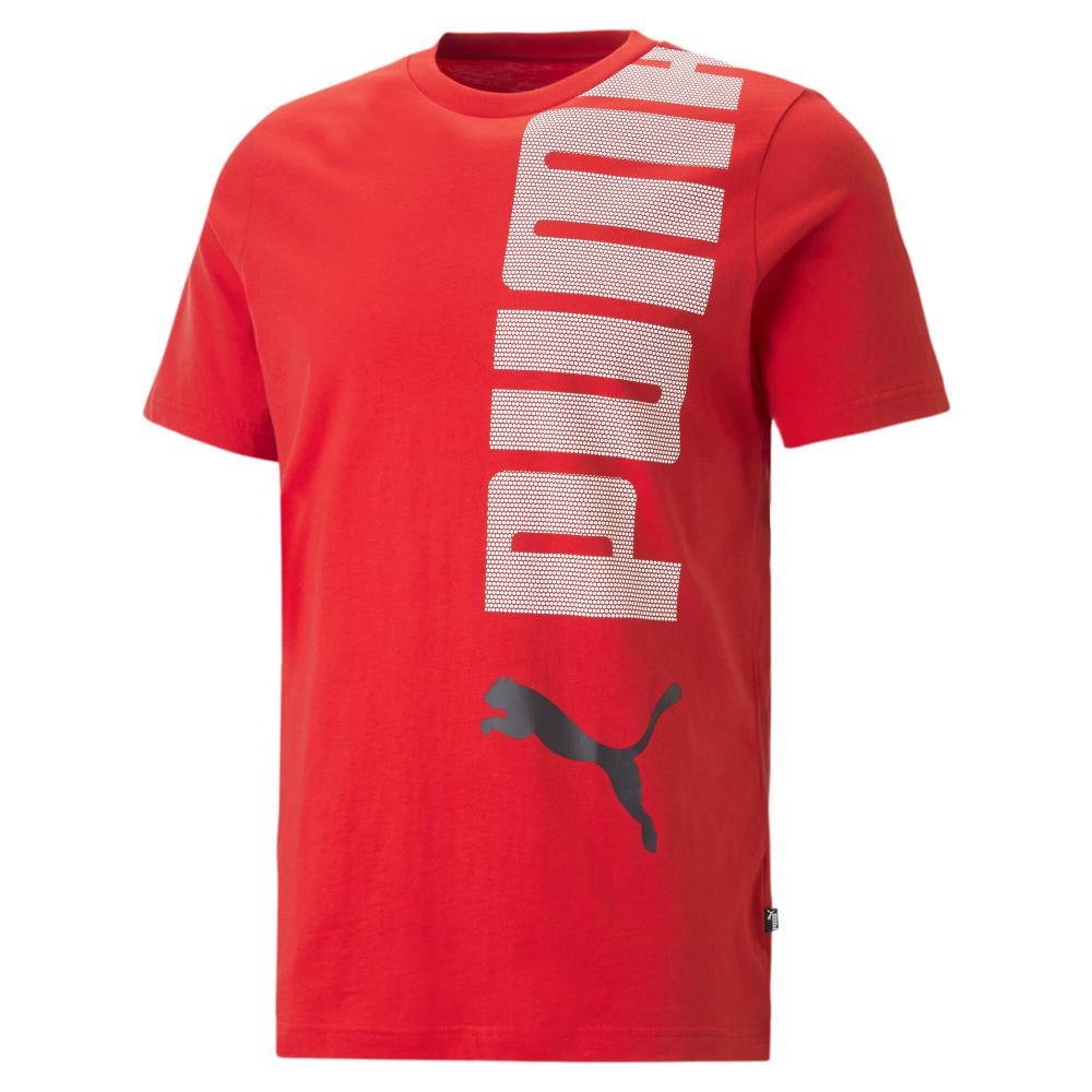 T-shirt Rouge Homme Puma Ess+ 673370-11 pas cher