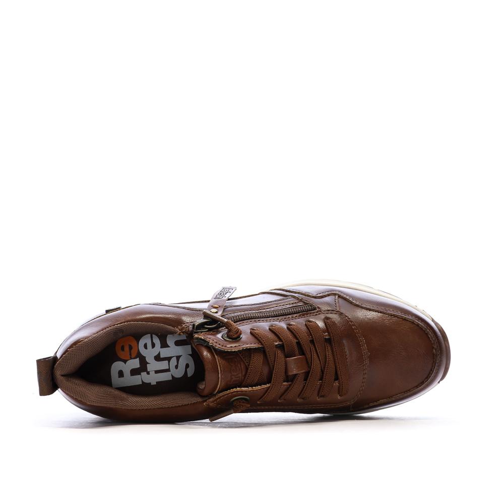 Zapatillas marrones para mujer Refresh 172938 ver 4
