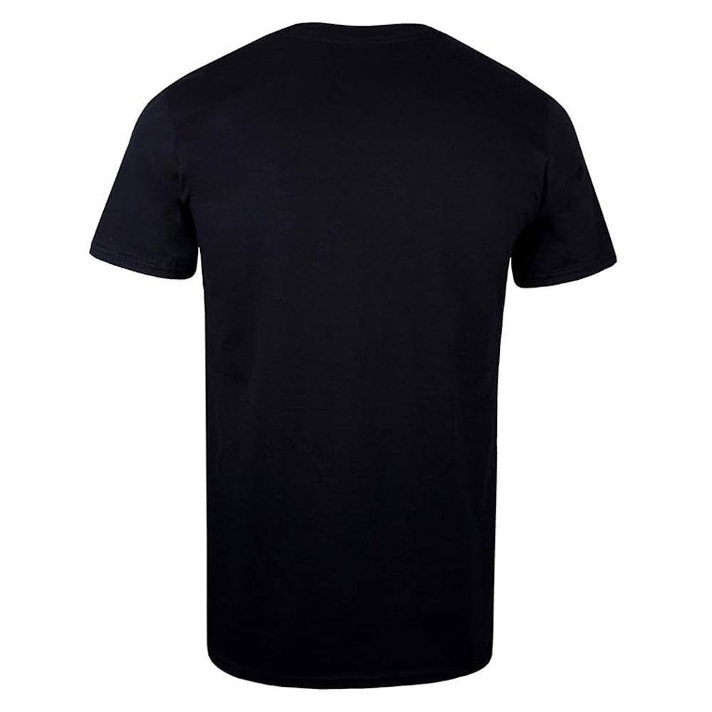 T-Shirt Noir Homme Comics Batman Grave vue 2