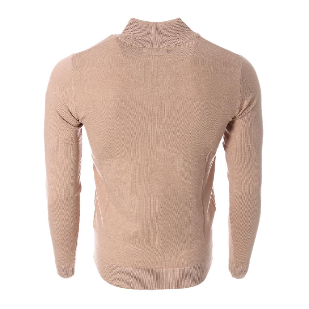Pull Zippé Beige Homme Best Mountain 05-BEI vue 2