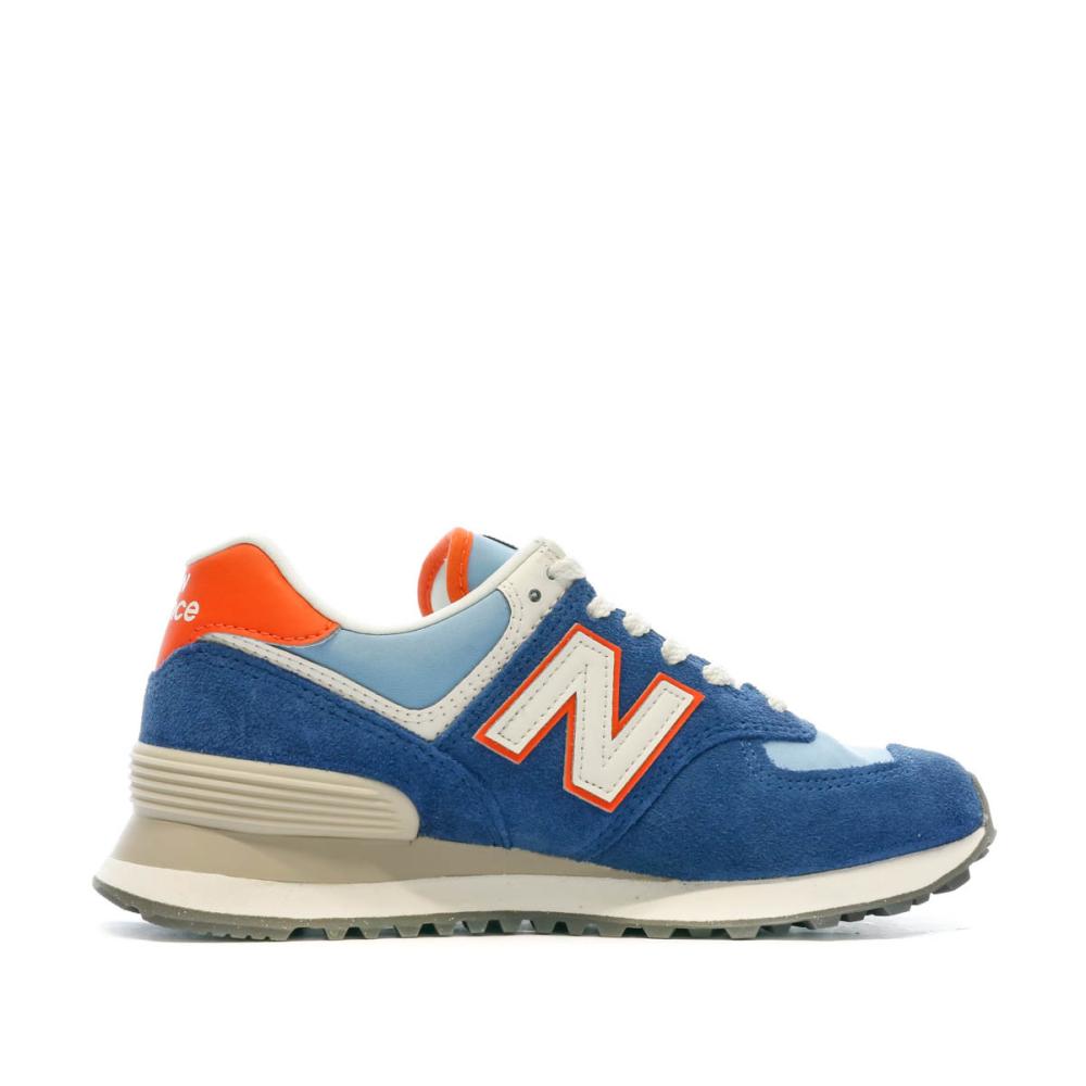 Baskets Marine Garçon New Balance 574 vue 2