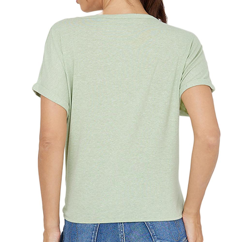 T-Shirt Vert Clair Femme Vero Moda Marijune vue 2