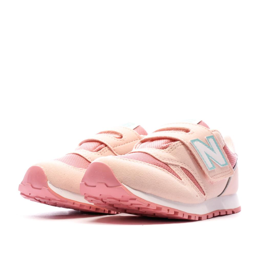 Baskets Rose Fille New Balance 373 vue 6