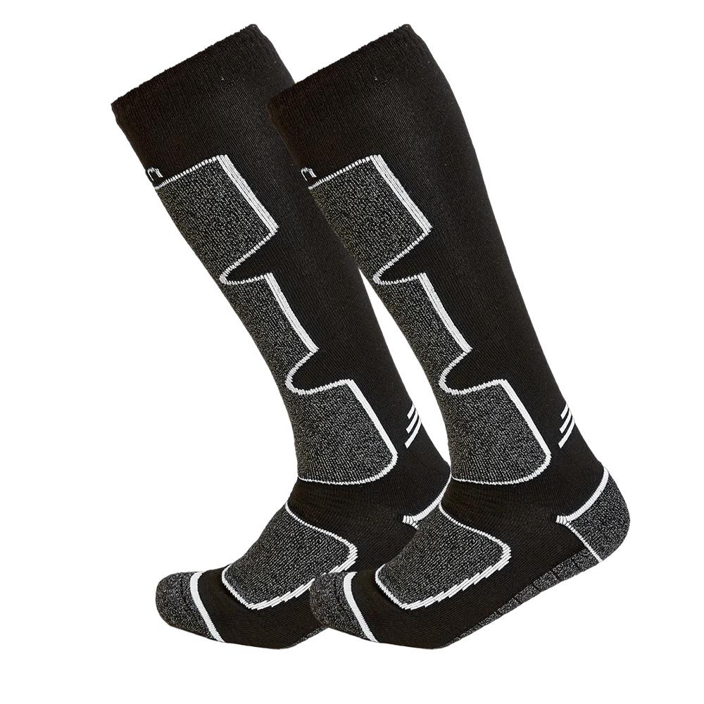 Chaussettes de ski Noires Mixte Cairn Spirit pas cher