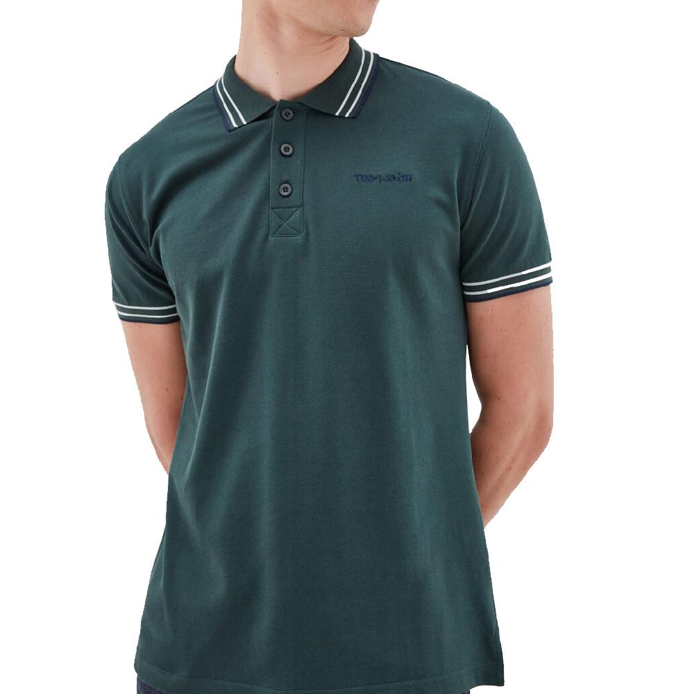 Polo vert homme Teddy Smith Pasian 47A pas cher