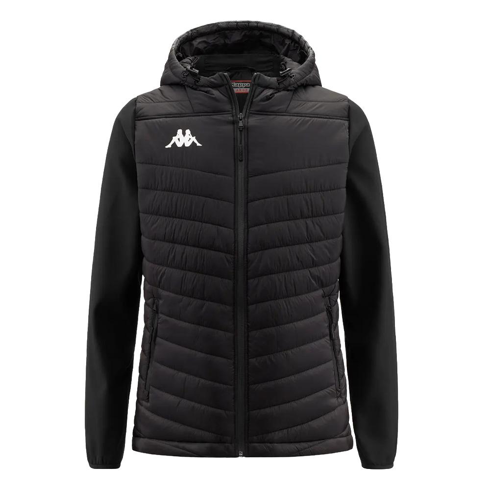 Blouson Noir Homme Kappa Odolon vue 2