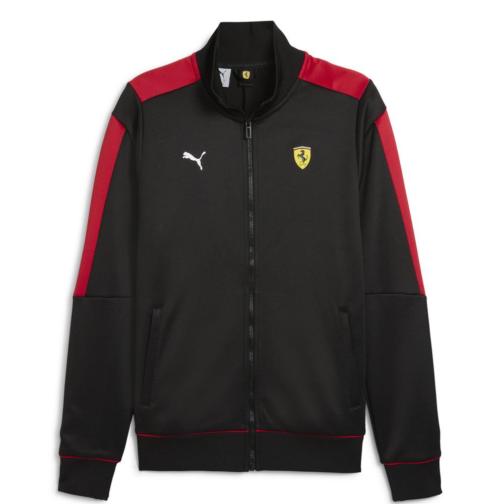 Vestes Noir Puma Ferrari Race Mt7 Jacket [6a97d79bb578e] pas cher