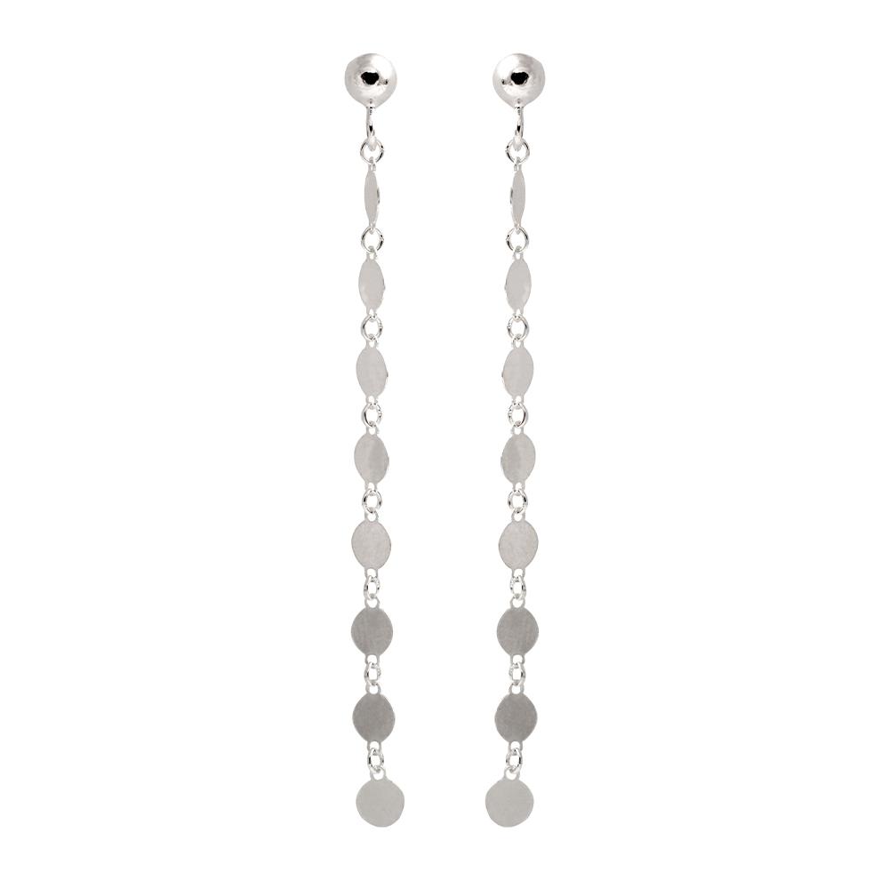 Boucles d'Oreilles Argent Clio Blue Paco pas cher