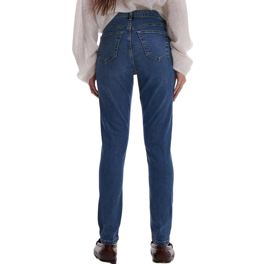 Jean Bleu Femme Topshop Jamie Hr Slim vue 2