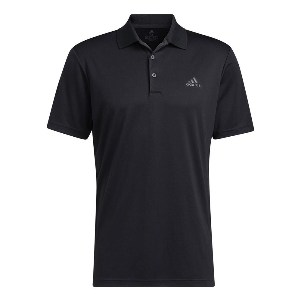 Polo Noir Homme Adidas Adi pas cher