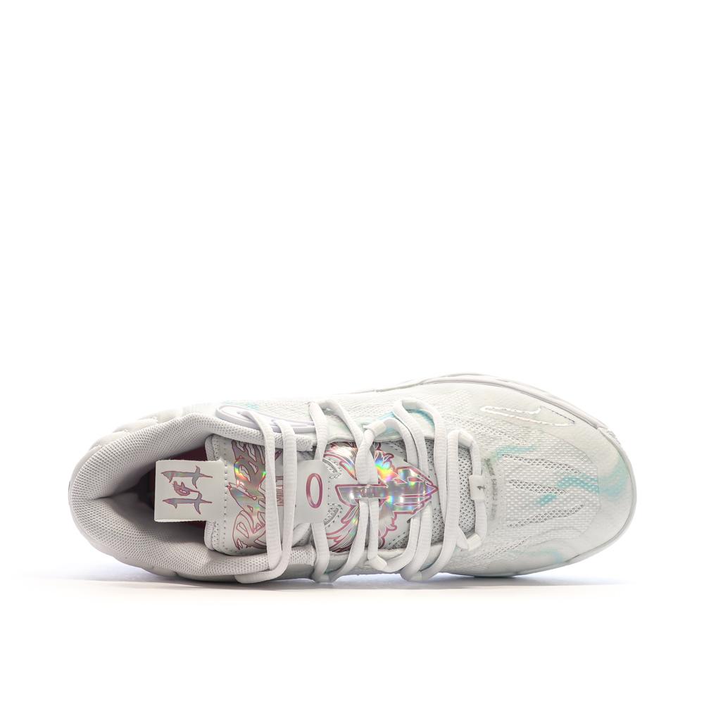 Chaussures de basket Blanches Garçon/Fille Puma Mb.03 Iridescent vue 4