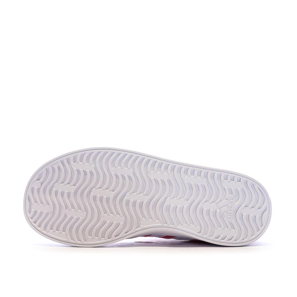 Baskets Roses Fille Adidas Vl Court vue 5