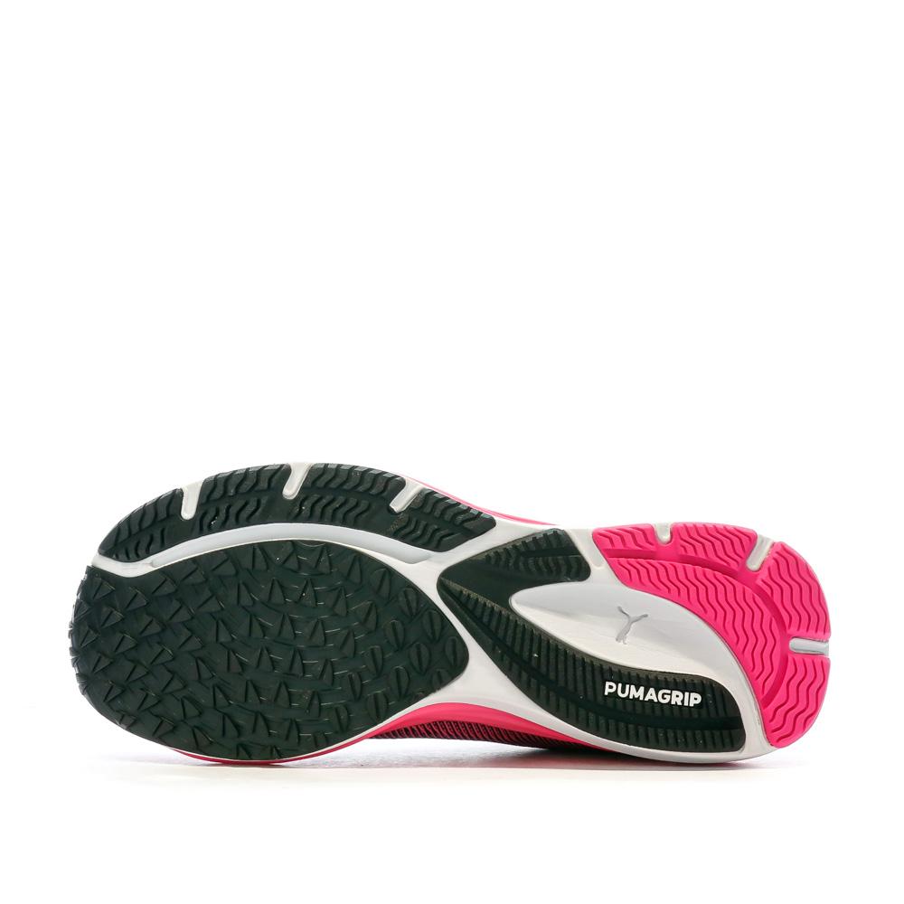 Chaussures Running Rose Fuchsia Femme Puma Velocity Nitro 2 vue 5