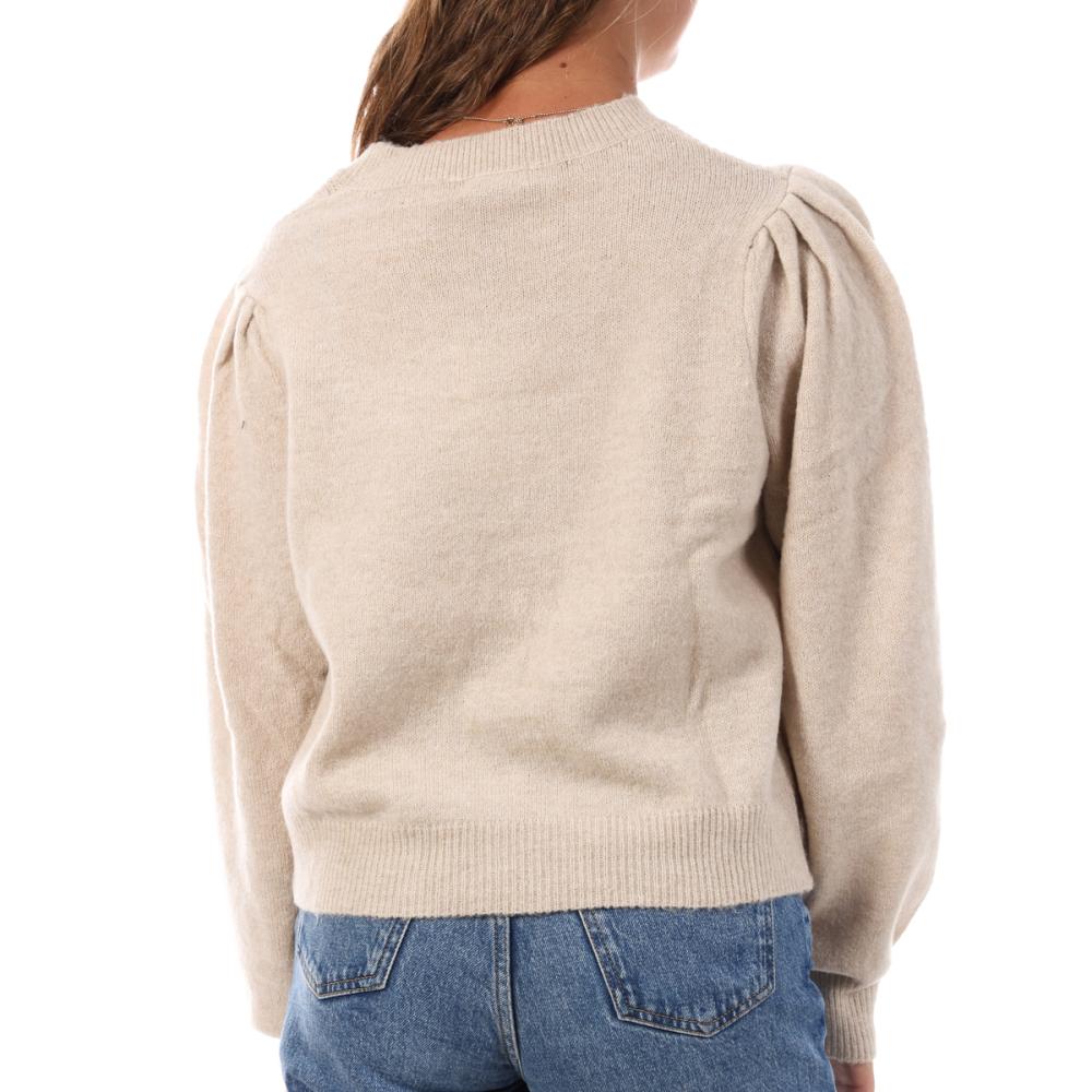 Pull Beige Femme JDY Annie vue 2