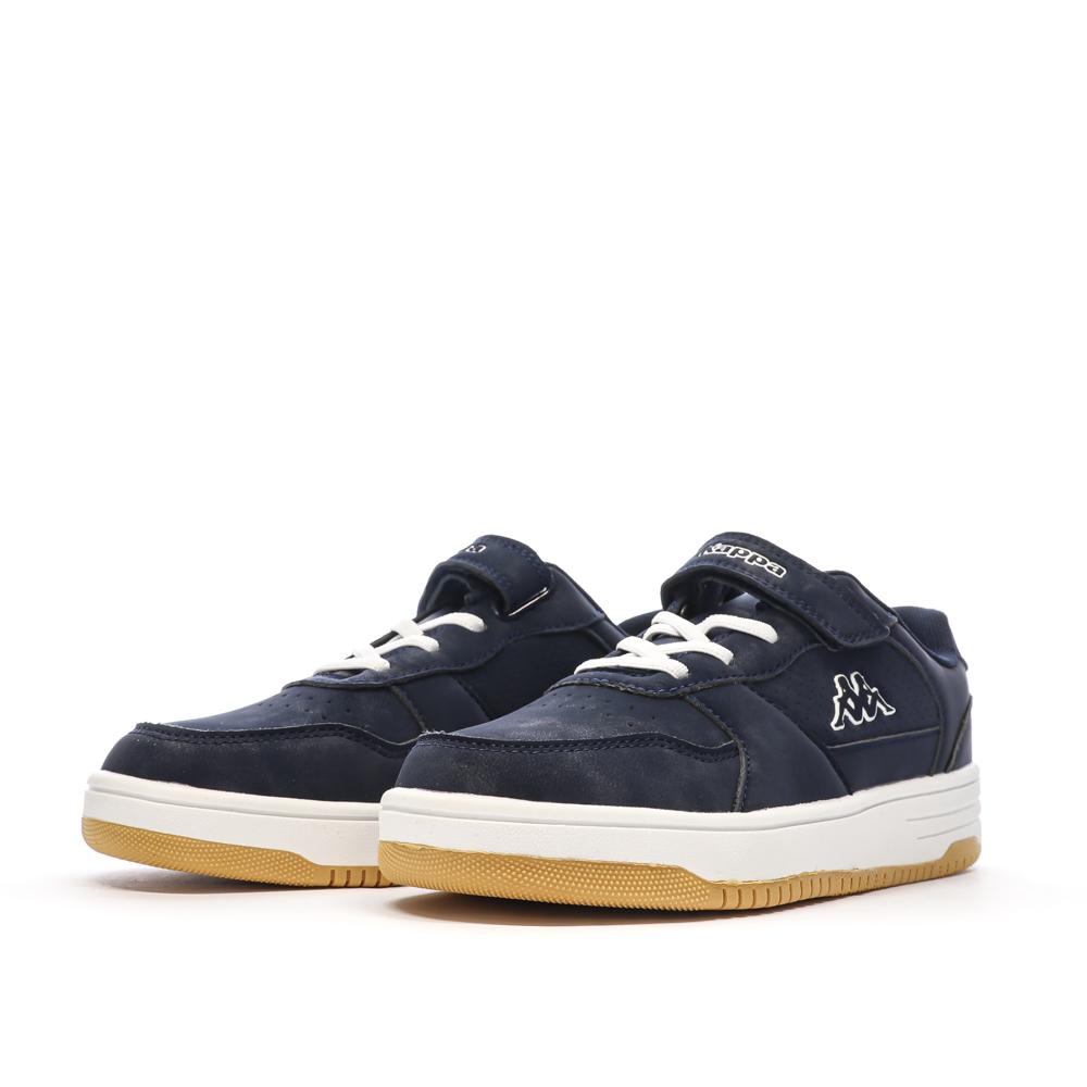 Baskets Marines/Blanches Garçon Kappa Falcon vue 6