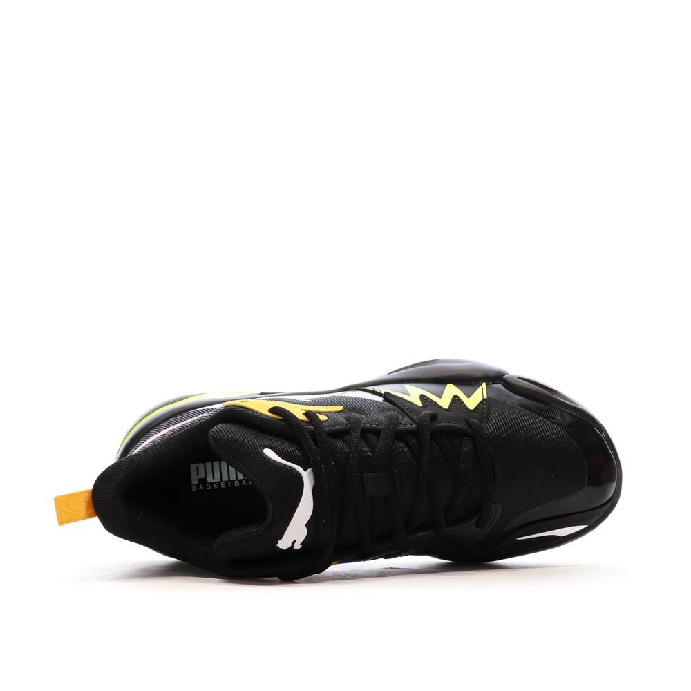 Chaussures de Basketball Noir Junior Puma Genetics vue 4