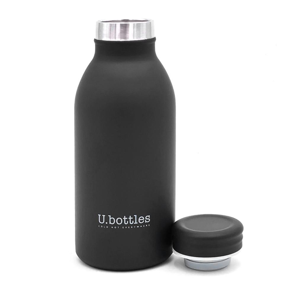 Bouteille Isotherme Noir mat U.Bottles City 350ml vue 2