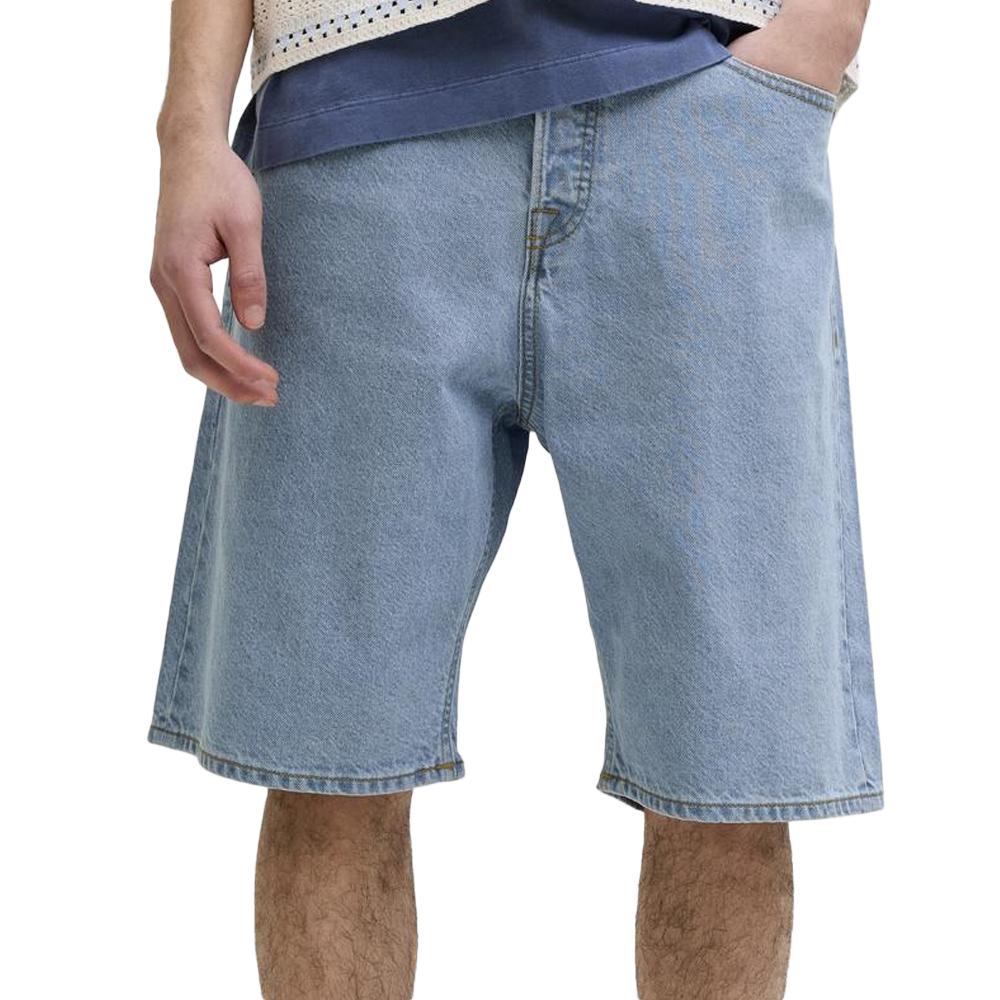 Short en jean Baggy Bleu Homme Jack & Jones Original pas cher