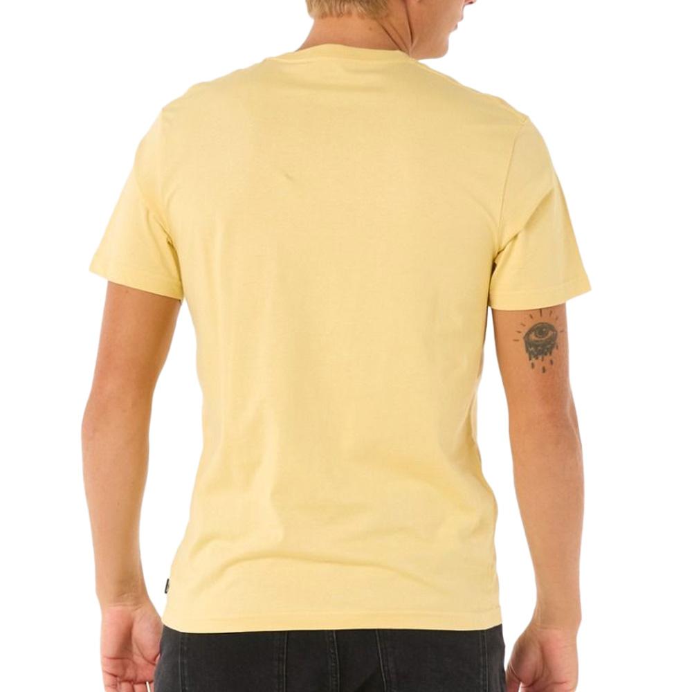 Rip Curl Sun Soaker Gelb Männer T-Shirt Ansicht 2